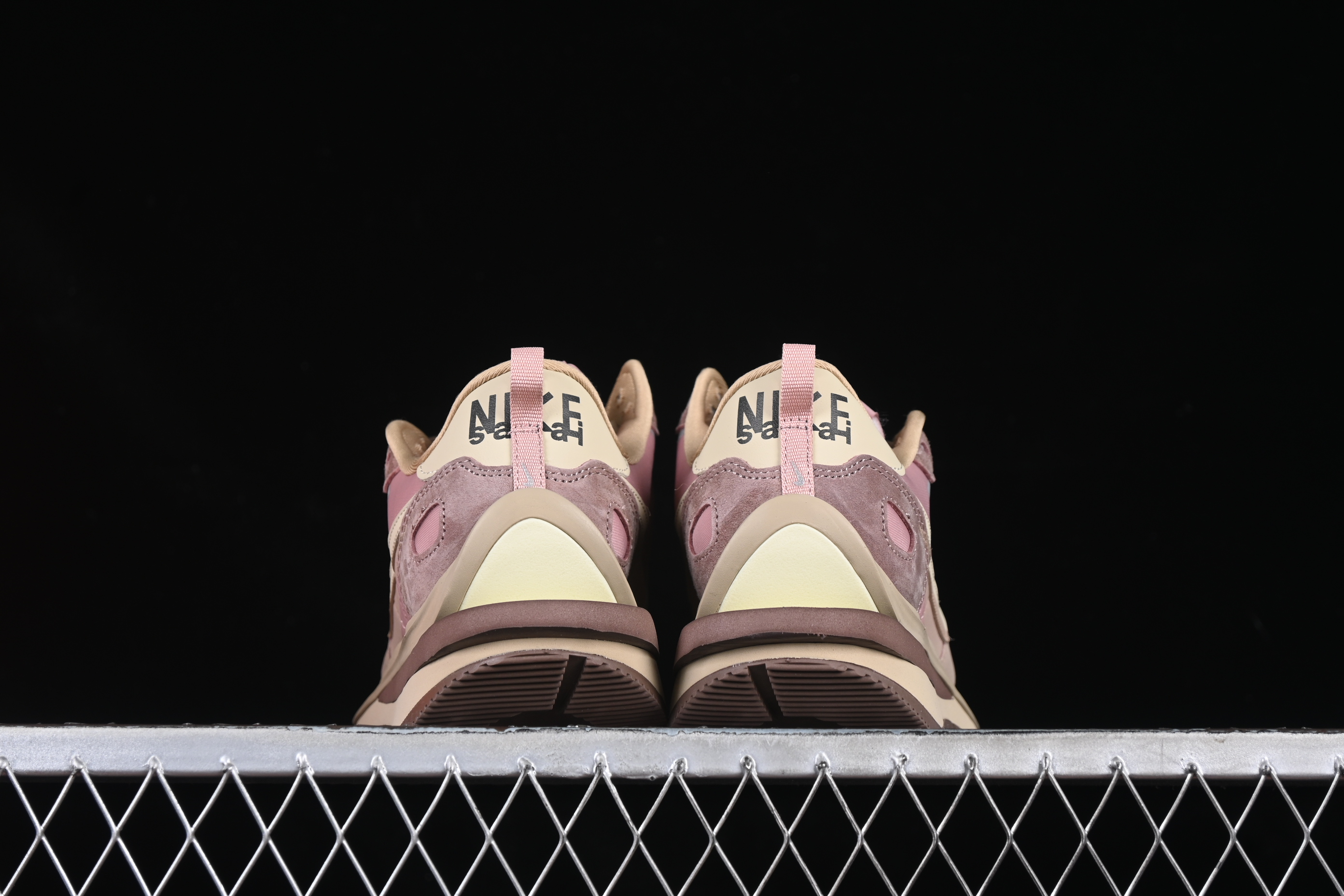 Nike x Sacai VaporWaffle "Pink/Sail" Women's Sneakers