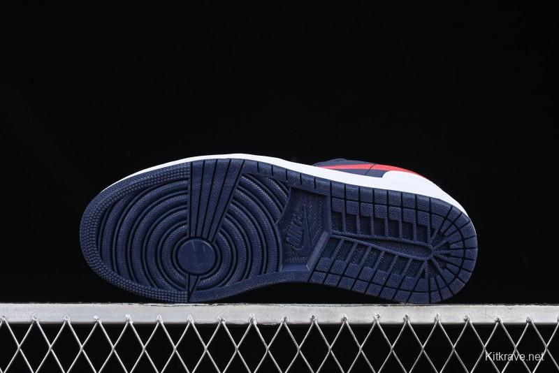 Nike Air Jordan 1 Low AJ1 Patriot Blue Red Low-Top Casual Lifestyle Sneakers - CZ8454-400