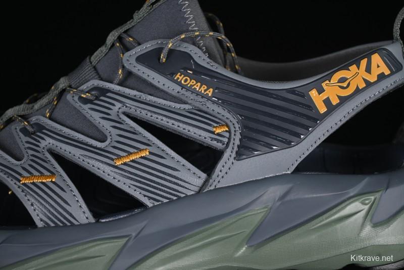 Hoka One One Hopara Outdoor Functional Mountain Sandals with Rugged Design - 1106534 CTHY