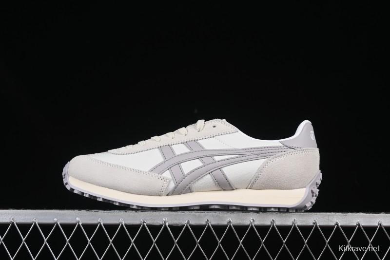 Classic Onitsuka Tiger Mexico 66 Shoes – White & Grey Minimalist Design