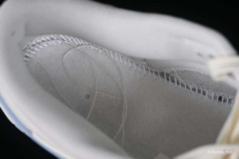 Nike Dunk Low "Pastel Panda" - Cream with Baby Blue & Pink Accents