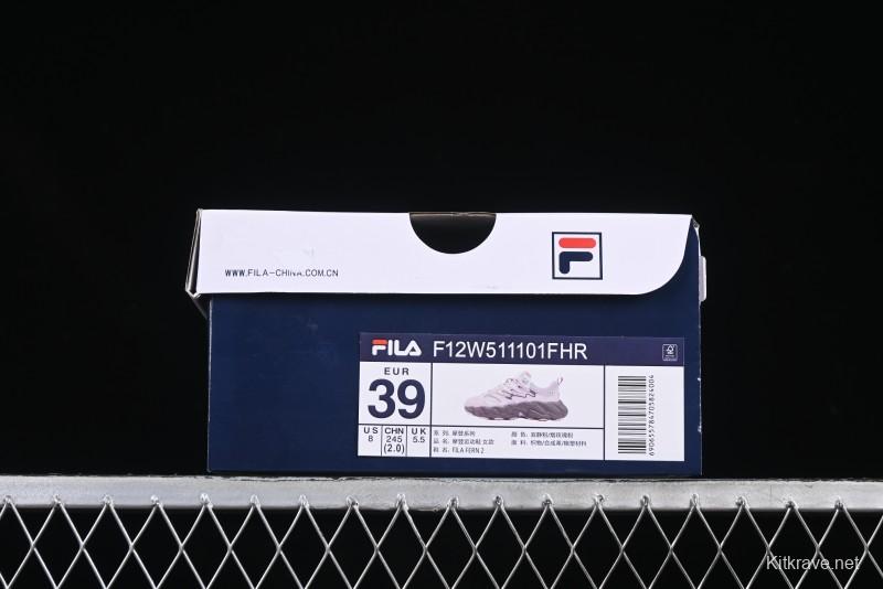 FILA Women's Fusion Energy Chunky Sneakers - Lilac & Black