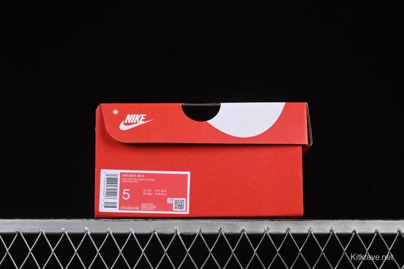 Nike Air Max 2013 Retro Breathable Mesh Running Shoes with Full-Length Max Air Cushion - HV4303-099