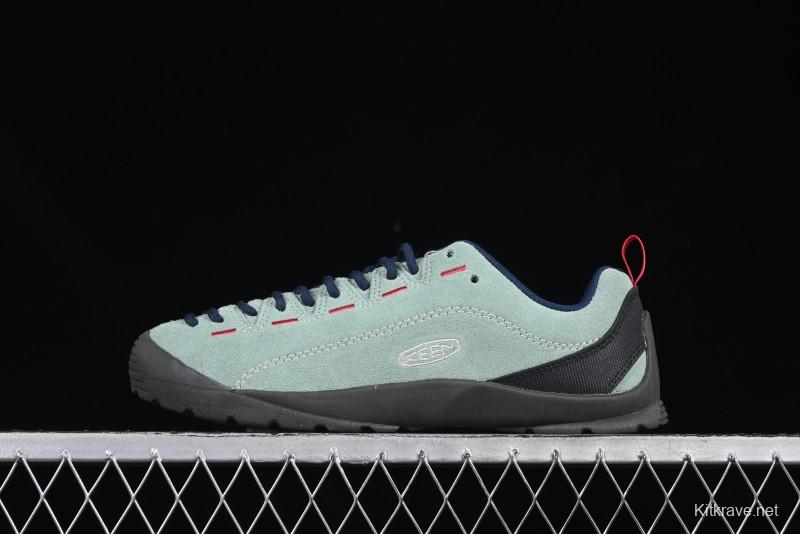 KEEN Jasper Lightweight Outdoor Adventure Shoes – Mint Green & Navy