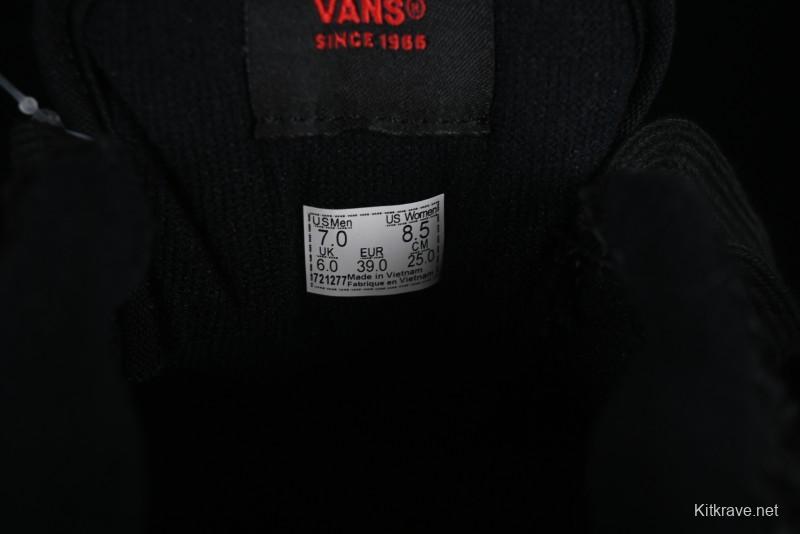 Vans Vault OG Era LX "Distressed Black" Premium Skate Sneakers