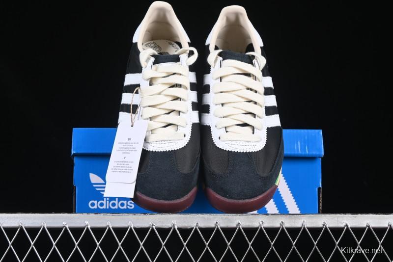 Adidas Samba x Bob Marley Limited Edition Sneakers - Retro Black with Rasta-Inspired Details