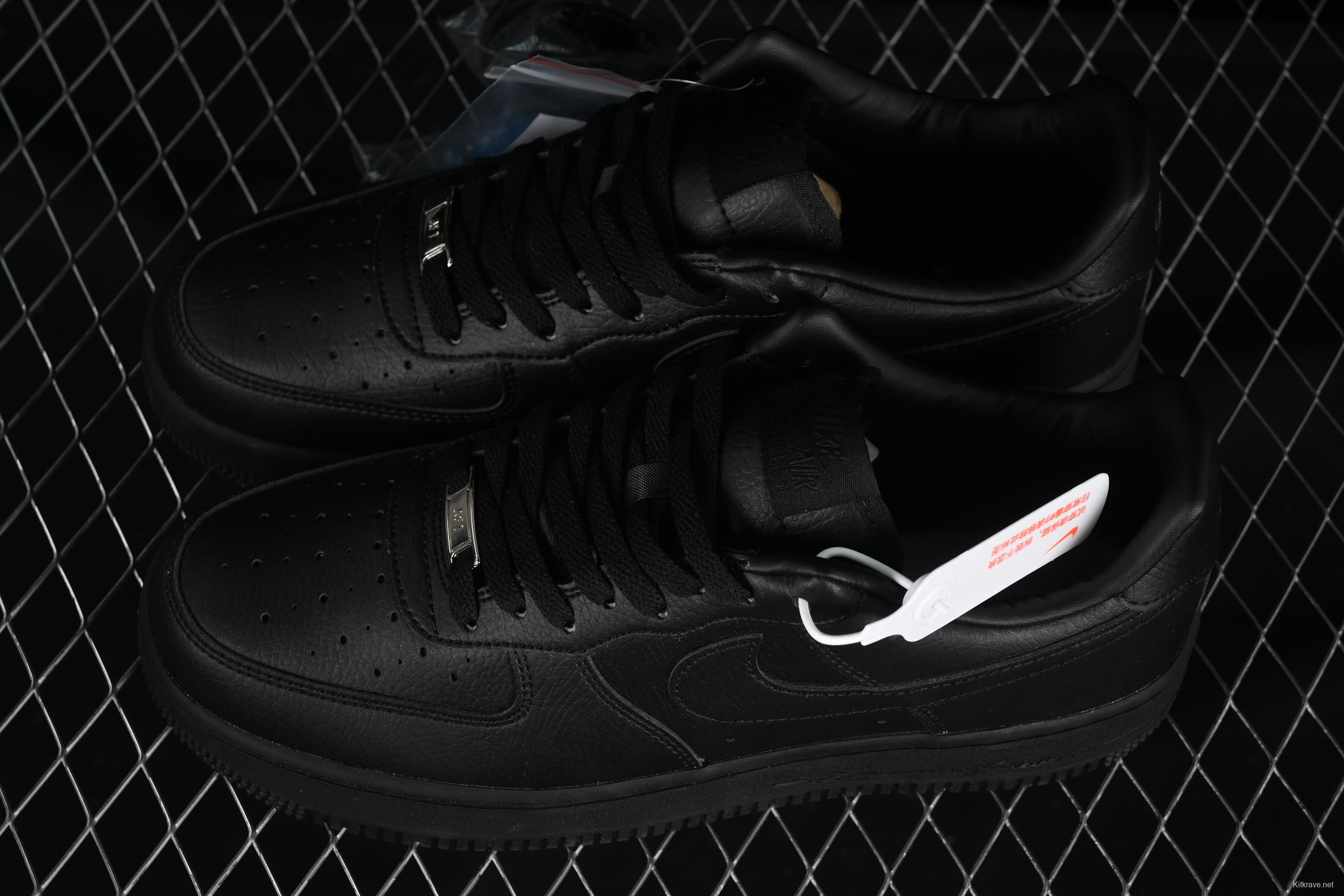 Nike Air Force 1 '07 Low Casual Sneakers with Full-Length Air Cushion - CZ8065-001