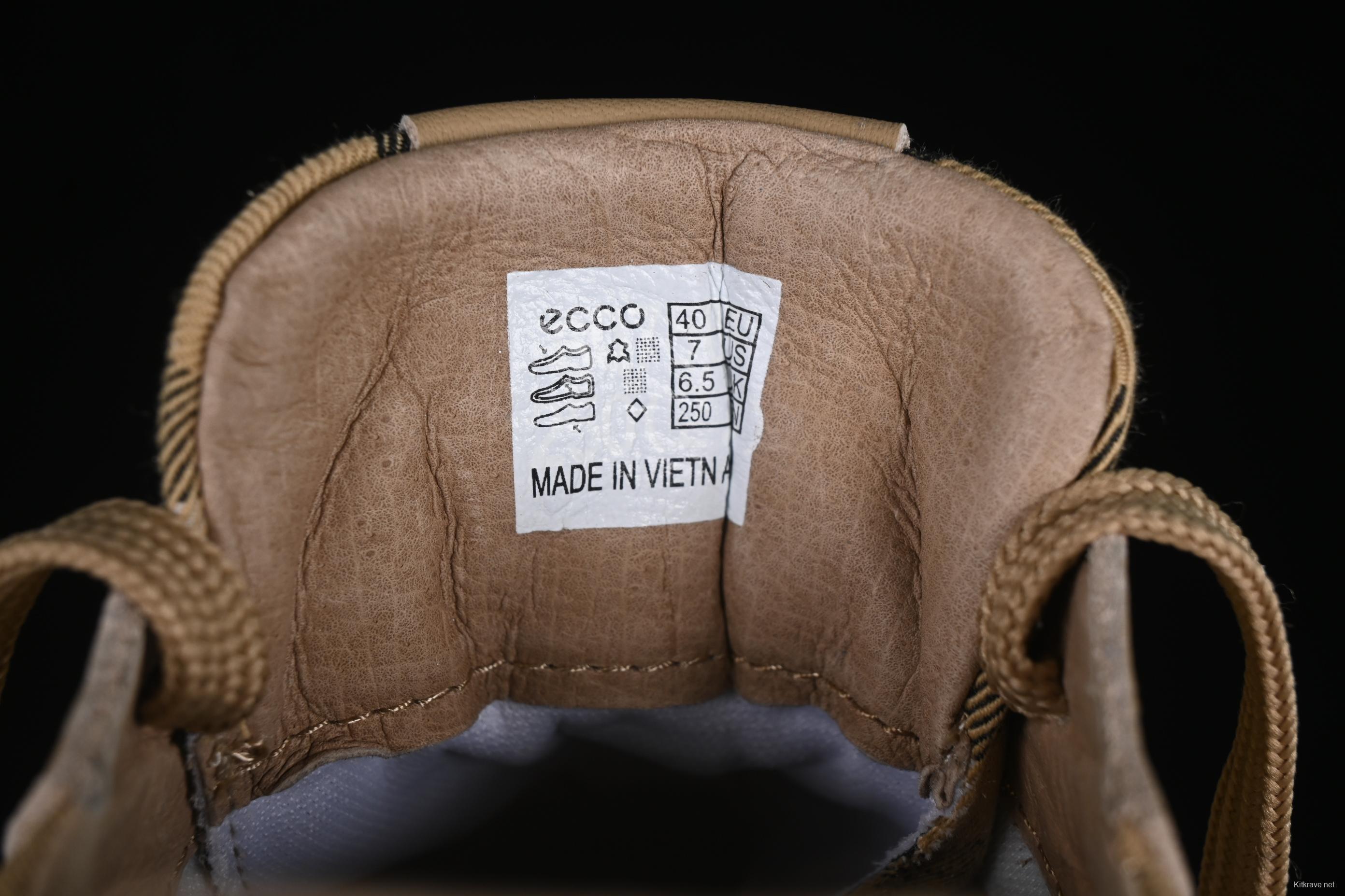 Ecco Street Flow Bicolor Casual Sneakers with Lightweight Cushioning - 63750101002