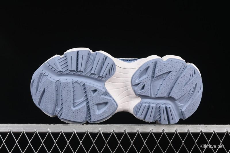 New York Yankees MLB Winner Chunky Height-Increasing Thick Sole Running Shoes - 3ASHWD15N50BLS