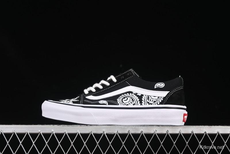 Vans Old Skool 36 Low-Top Retro Skate Shoes - VN000CRPGRN