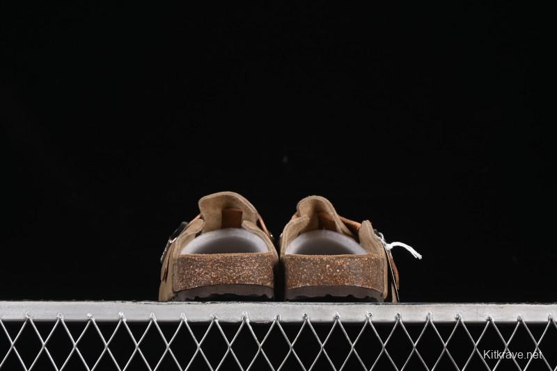 Birkenstock Arizona Soft Footbed Sandals with Suede Leather and Lambswool Lining - G.D4