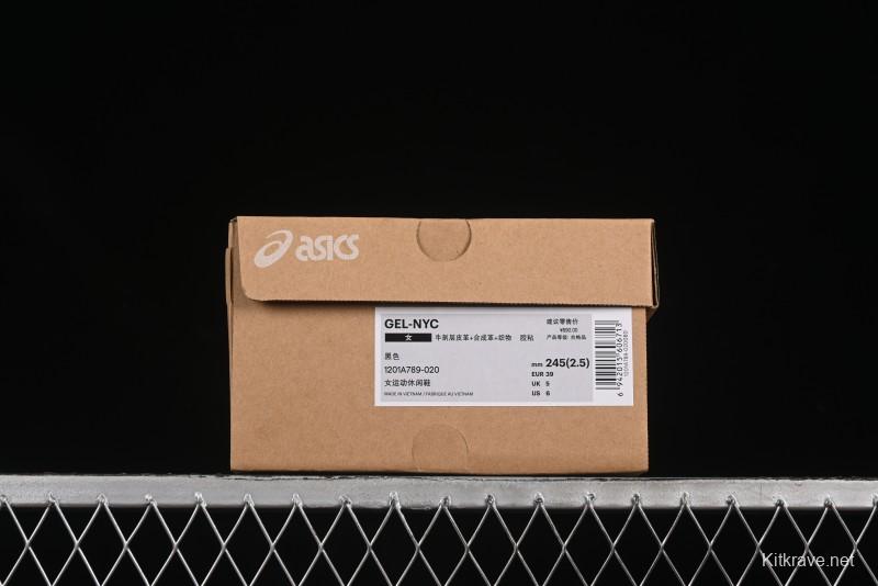 Asics Gel-NYC Retro Breathable Casual Shoes Cushioned Men's Durable Running Sneakers - 1201A789-020