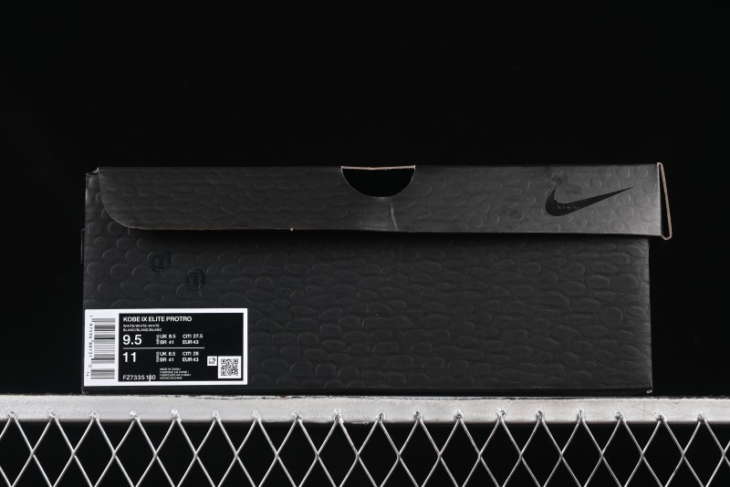 Nike Kobe 9 Elite Protro Basketball Shoes High-Top Performance with Flyknit Upper and REACT Cushioning - FZ7335-100