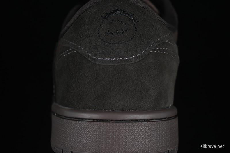 Nike Travis Scott x Air Jordan 1 Low OG AJ1 Reverse Swoosh Sneakers - DM7866-202