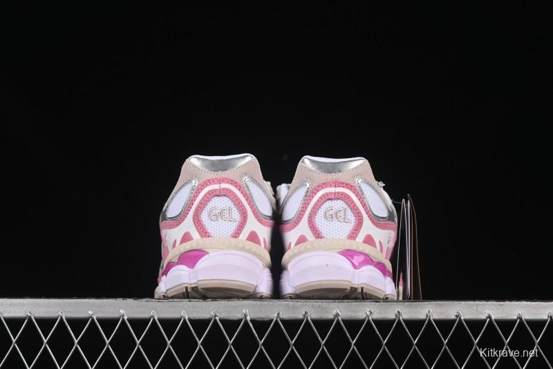 Asics Gel-NYC Retro Breathable Casual Shoes with Cushioning for Men - 1203A383-104