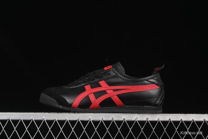 Onitsuka Tiger Mexico 66 Low-Top Leather Sneakers for Casual Running - 1183C102-004