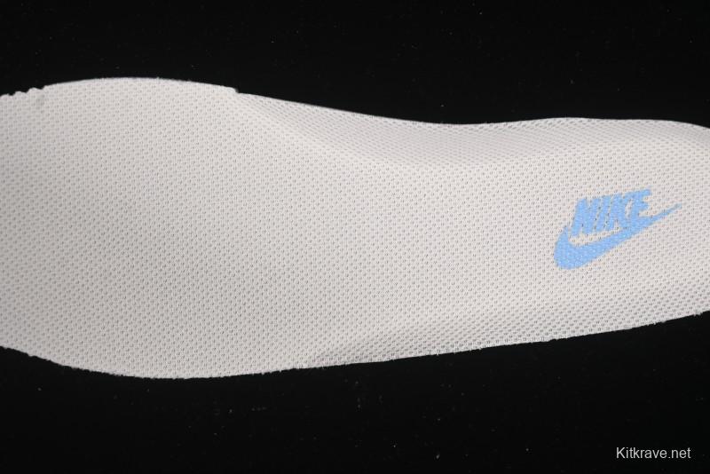 Nike Air Force 1 '07 Low Supreme Collaboration Blue Swoosh Gum Sole Casual Sneakers - XS1958-547