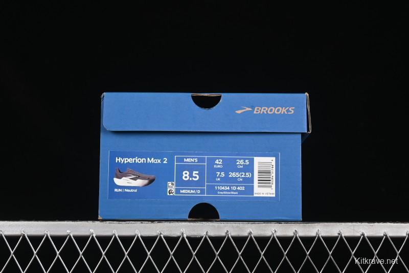 Brooks Hyperion Max 2 Cushioned Racing Shoes for Marathon - 1104341D402