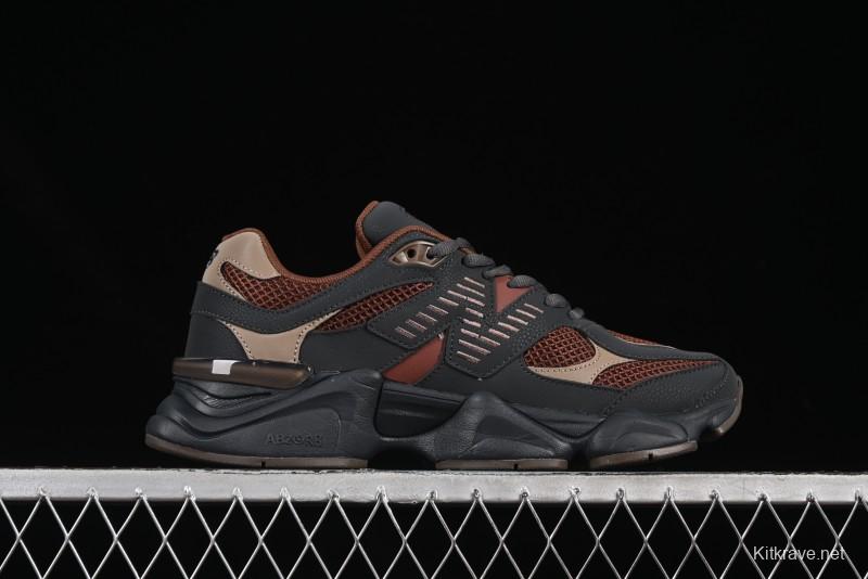 Joe Freshgoods x New Balance 9060 Retro Casual Running Sneakers with ABZORB Cushioning - U9060RFB