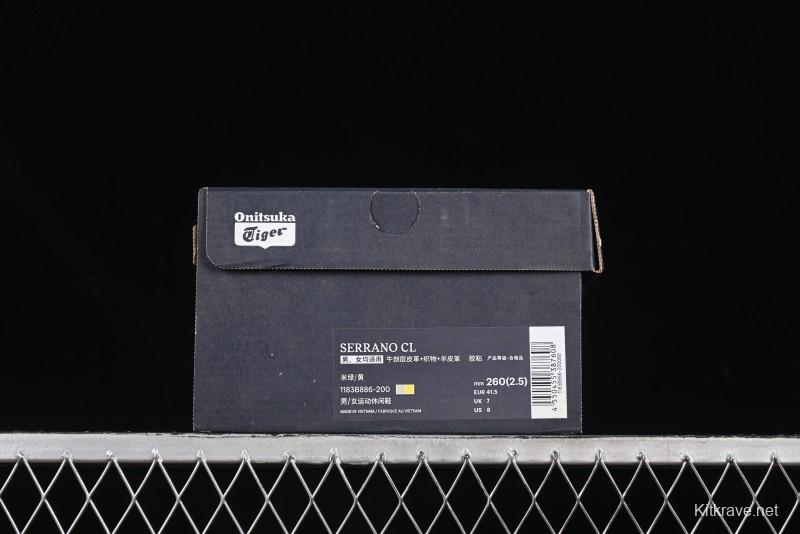 Onitsuka Tiger Serrano CL Breathable Comfort Casual Shoes - 1183B886-200