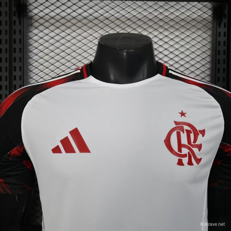 Player Version 25/26 Flamengo Away WHITE Jersey