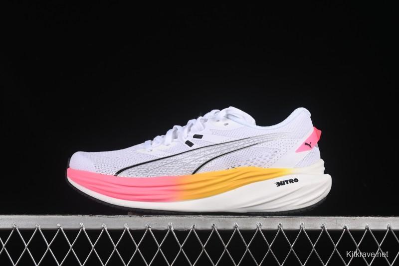 Puma Deviate Ntro 3 Comfortable Anti-Slip Wear-Resistant Low-Top Casual Running Shoes - 378450-04