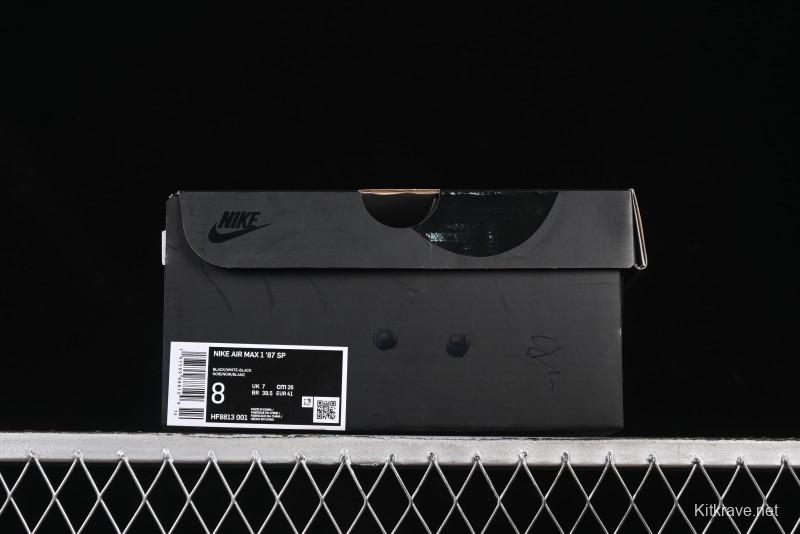 Nike Air Max 1 Retro Running Shoes with Half-Sole Air Cushion - HF8813-001