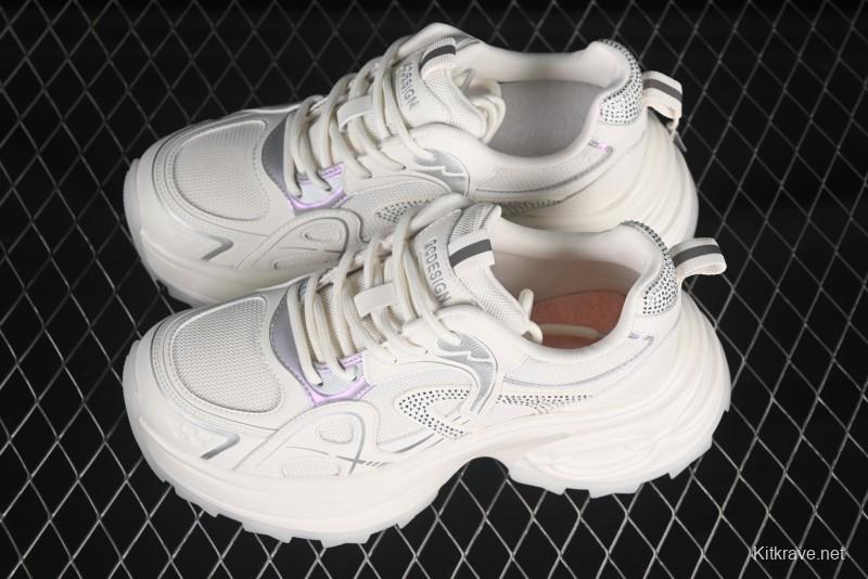 GG-CC 25ss New Platform Chunky Sneakers with 7CM Height Increase - 668-2