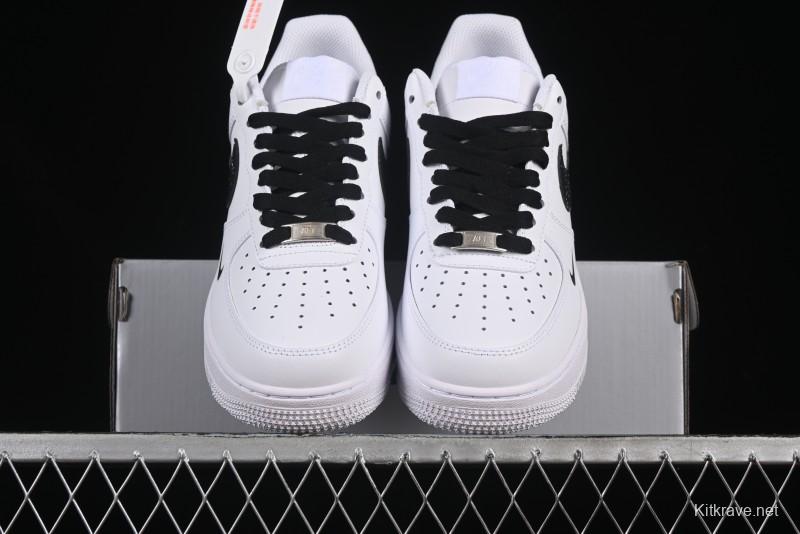 Nike Air Force 1'07 Low Small Swoosh Polka Dot Casual Sneakers - ZH0316-074