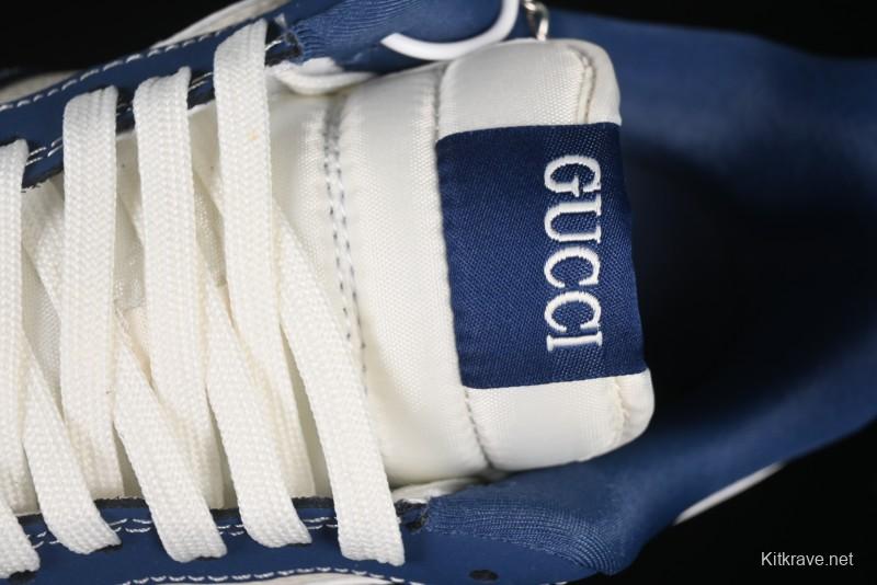 Nike Air Force 1'07 Low Gucci Collaboration Navy Blue Casual Sneakers - KK1988-085