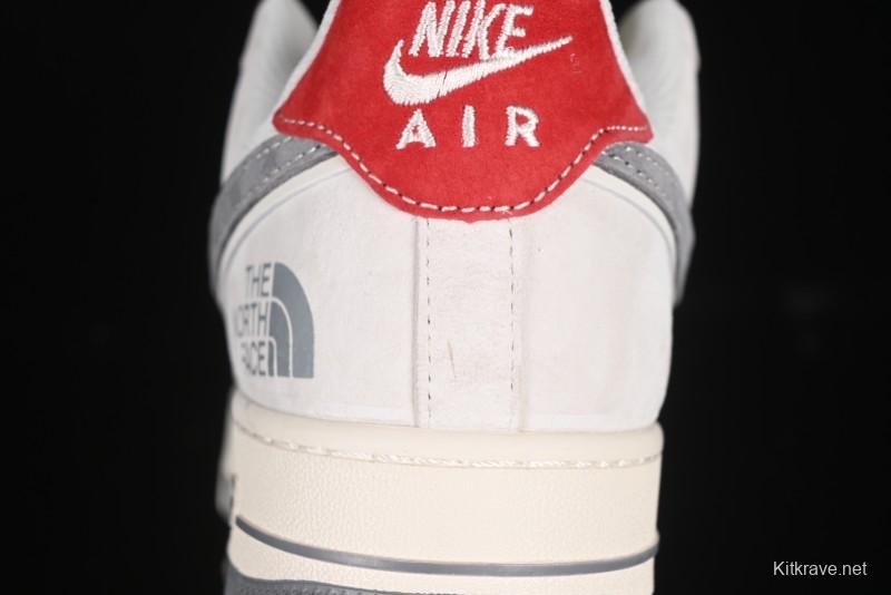 Nike Air Force 1'07 Low The North Face Collaboration Dual-Tone Snake Year Edition Casual Sneakers - YX5066-313