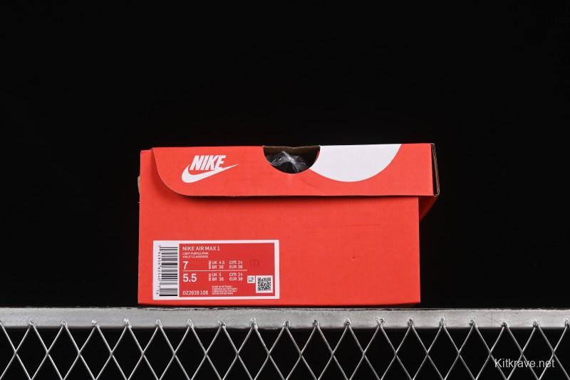 Nike Air Max 1 Retro Running Shoes with Half-Sole Air Cushion - DZ2628-106