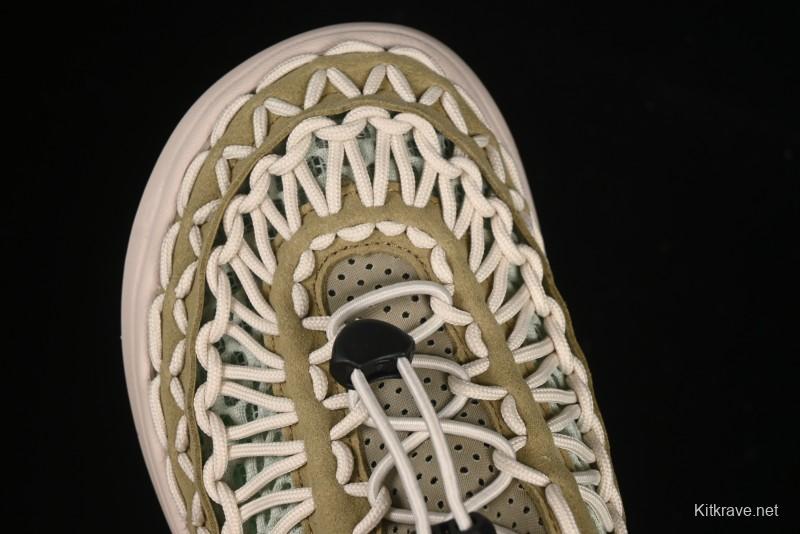 Keen Uneek Flat-M Woven Elastic Strap Outdoor Water Sports Sandals - 1014097