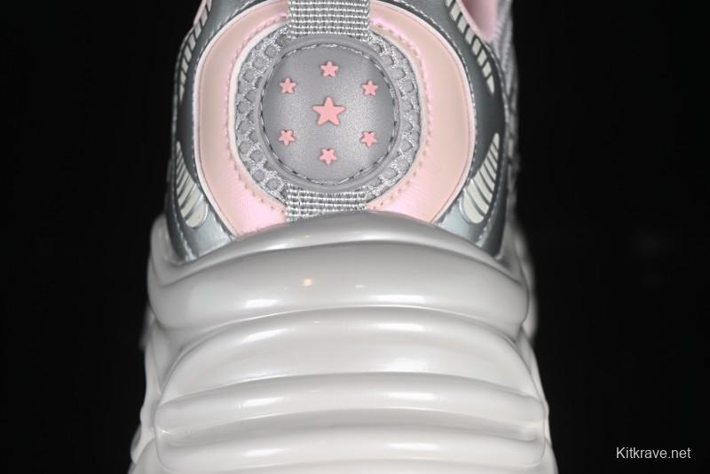 GG-CC Casual Sports Running Shoes with Crescent Moon Sole and 5cm Height Increase - 668-1