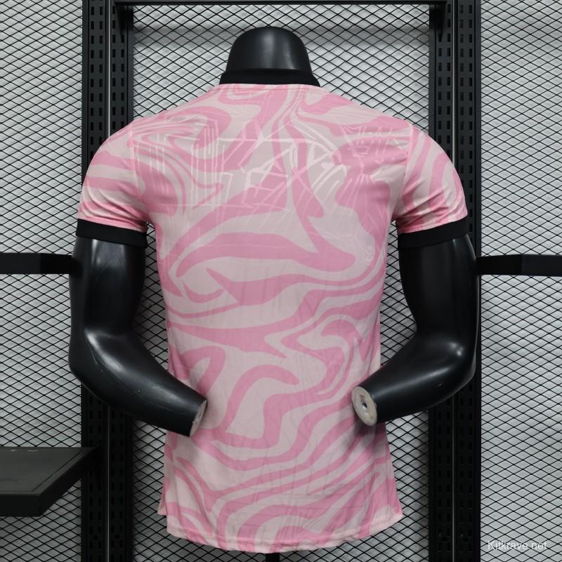 Player Version 25/26 Flamengo Pink with Marble Pattern Jersey