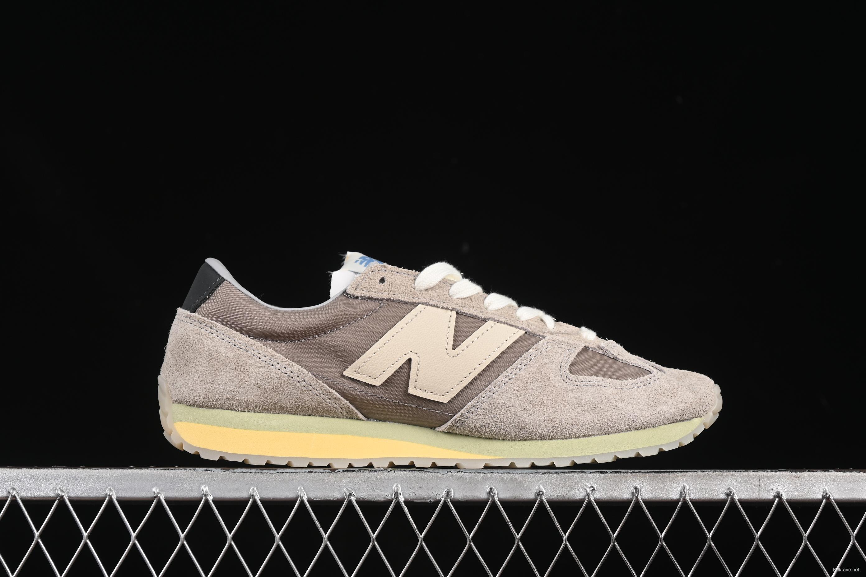 New Balance NB471 Series Fabric and Leather Casual Lifestyle Shoes - U471GR