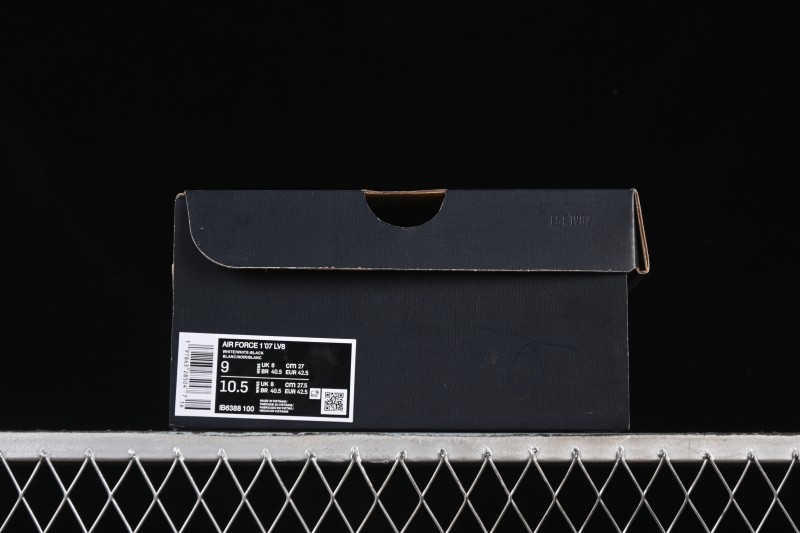 Nike Air Force 1'07 Low Casual Sneakers with Full-Length Air Cushion - IB6388-100