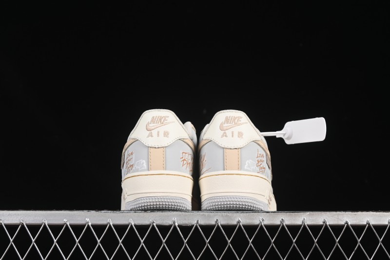 Nike Air Force 1'07 Low Love Letter Casual Sneakers - DB3301-111
