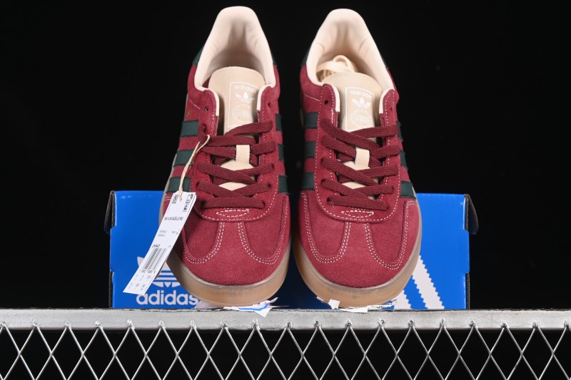 Adidas Originals Gazelle Indoor Retro Casual Slip-Resistant Wear-Resistant Low-Top Skate Shoes - JH5403