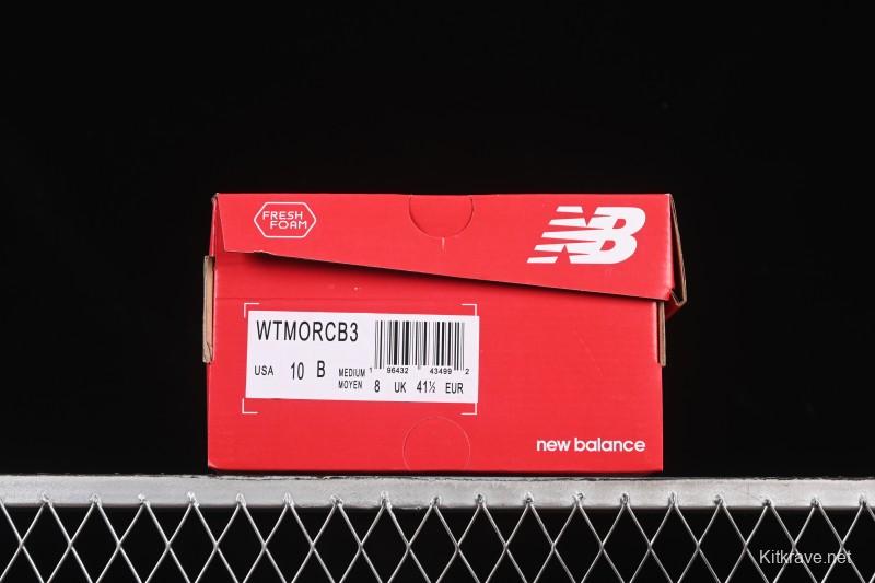 New Balance Fresh Foam X More V3TDS Wear-Resistant Slip-Resistant Low-Top Running Shoes - WTMORCB3