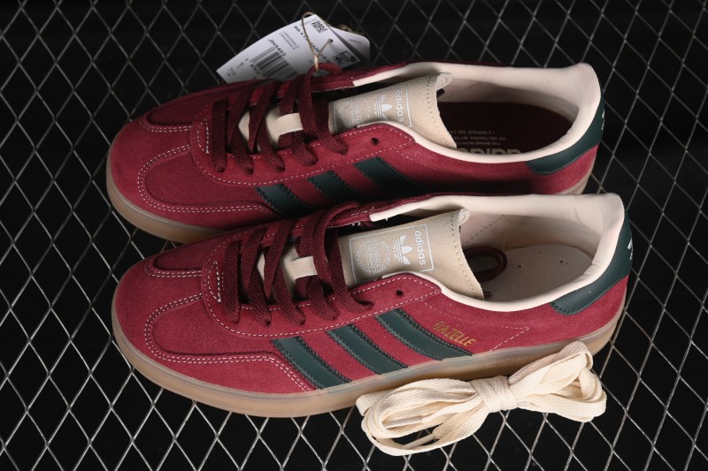 Adidas Originals Gazelle Indoor Retro Casual Slip-Resistant Wear-Resistant Low-Top Skate Shoes - JH5403