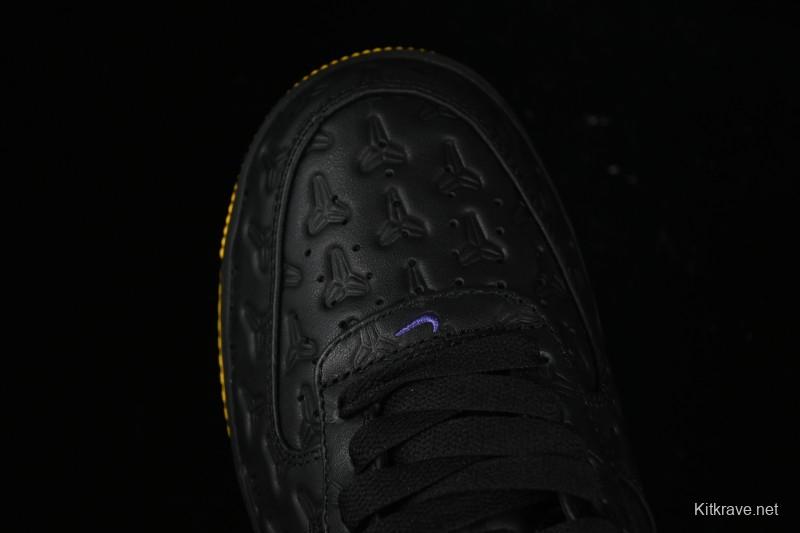 Nike Air Force 1 '07 Low Kobe Full-Grain Leather Casual Sneakers - HV5122-001