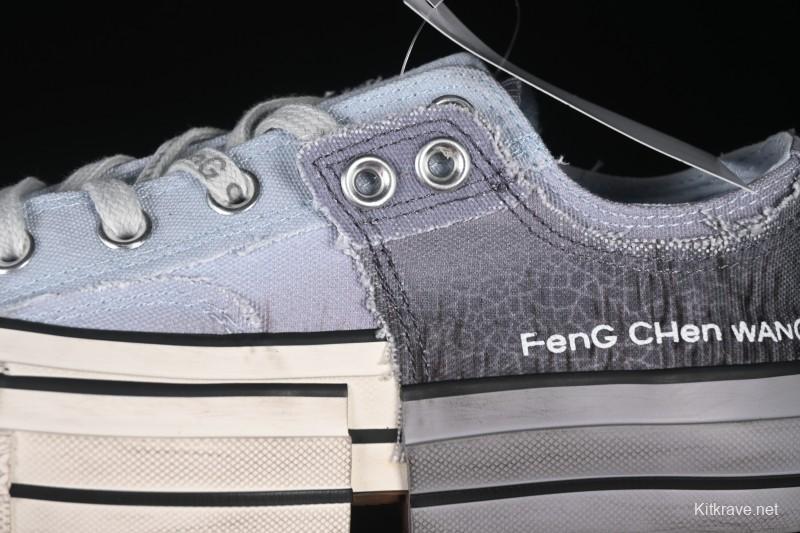 Converse Chuck 70 Low Feng Chen Wang Collaboration Deconstructed Canvas Sneakers - A15742C
