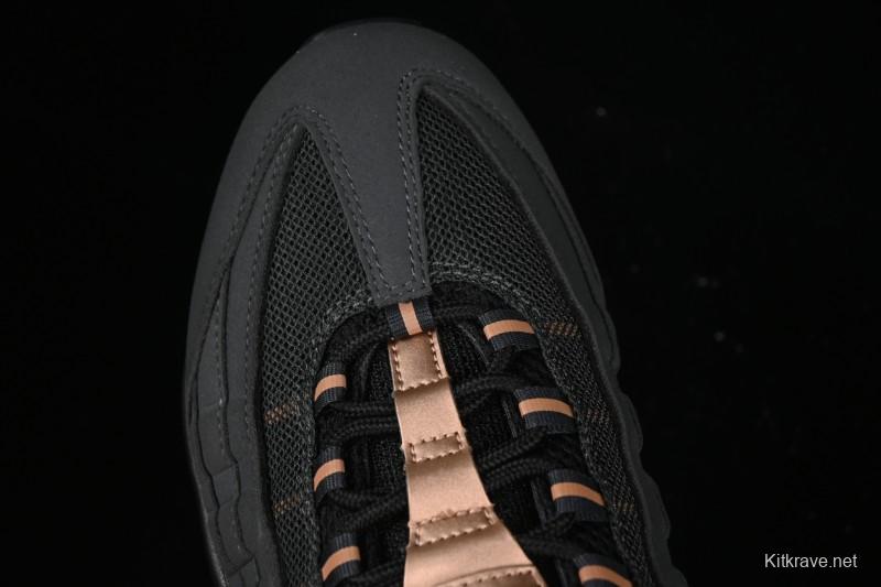 Nike Air Max 95 Retro Cushioned Running Shoes - HQ6457-001