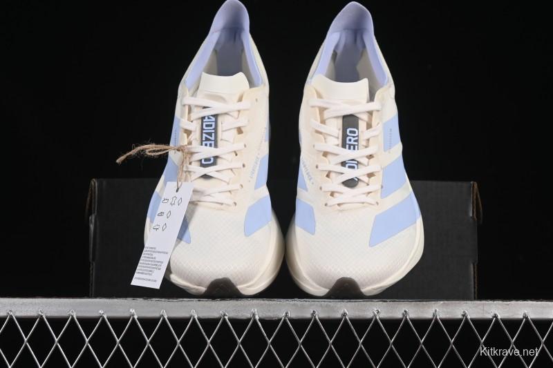 Adidas Adizero Adios 4 Men's Running Shoes Lightweight Breathable Low-Top - JS1889