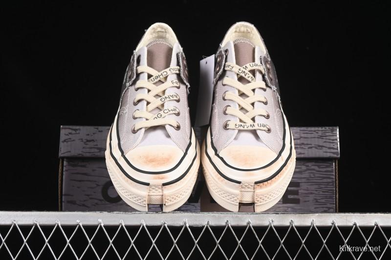 Converse Chuck 70 Low Feng Chen Wang Collaboration Deconstructed Canvas Sneakers - A15741C