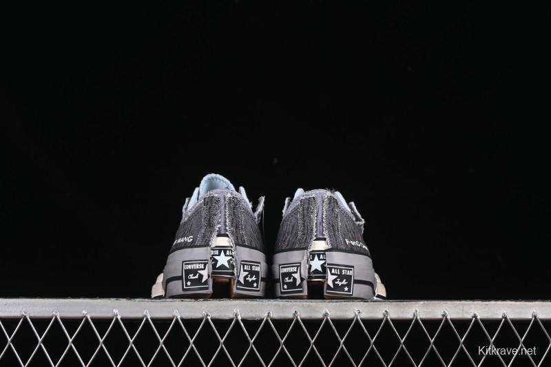Converse Chuck 70 Low Feng Chen Wang Collaboration Deconstructed Canvas Sneakers - A15742C