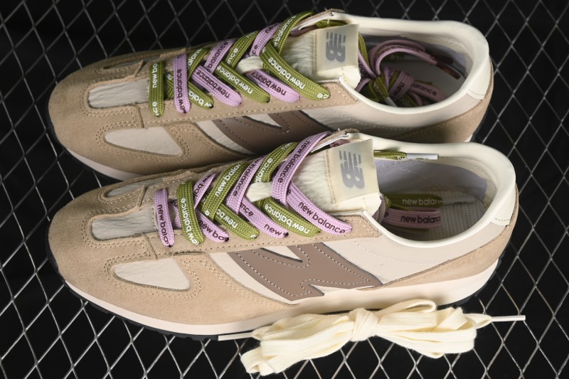 New Balance 471 Series Fabric and Split Leather Casual Lifestyle Shoes - U471AI
