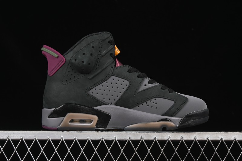 Nike Air Jordan 6 Retro Bordeaux Premium Suede Sneakers - CT8529-063