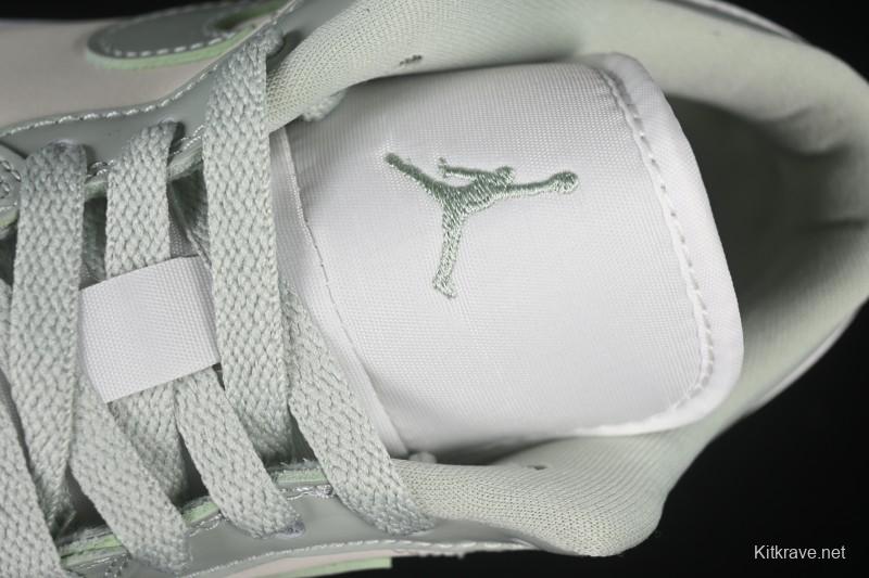 Nike Air Jordan 1 Low AJ1 Amber Green Low Top Casual Skate Shoes HF4078-100